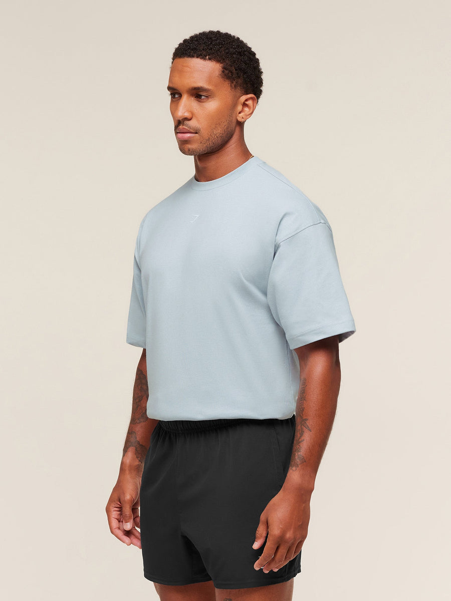 Gymshark GSCC T-Shirt — Smoke Blue — 3