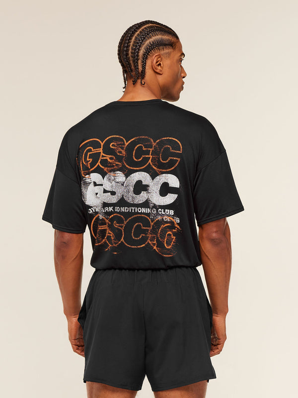 Gymshark GSCC Graphic T-Shirt — Black