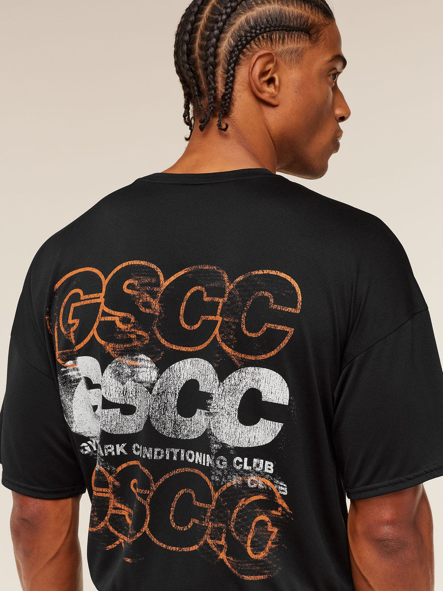 Gymshark GSCC Graphic T-Shirt — Black — 5