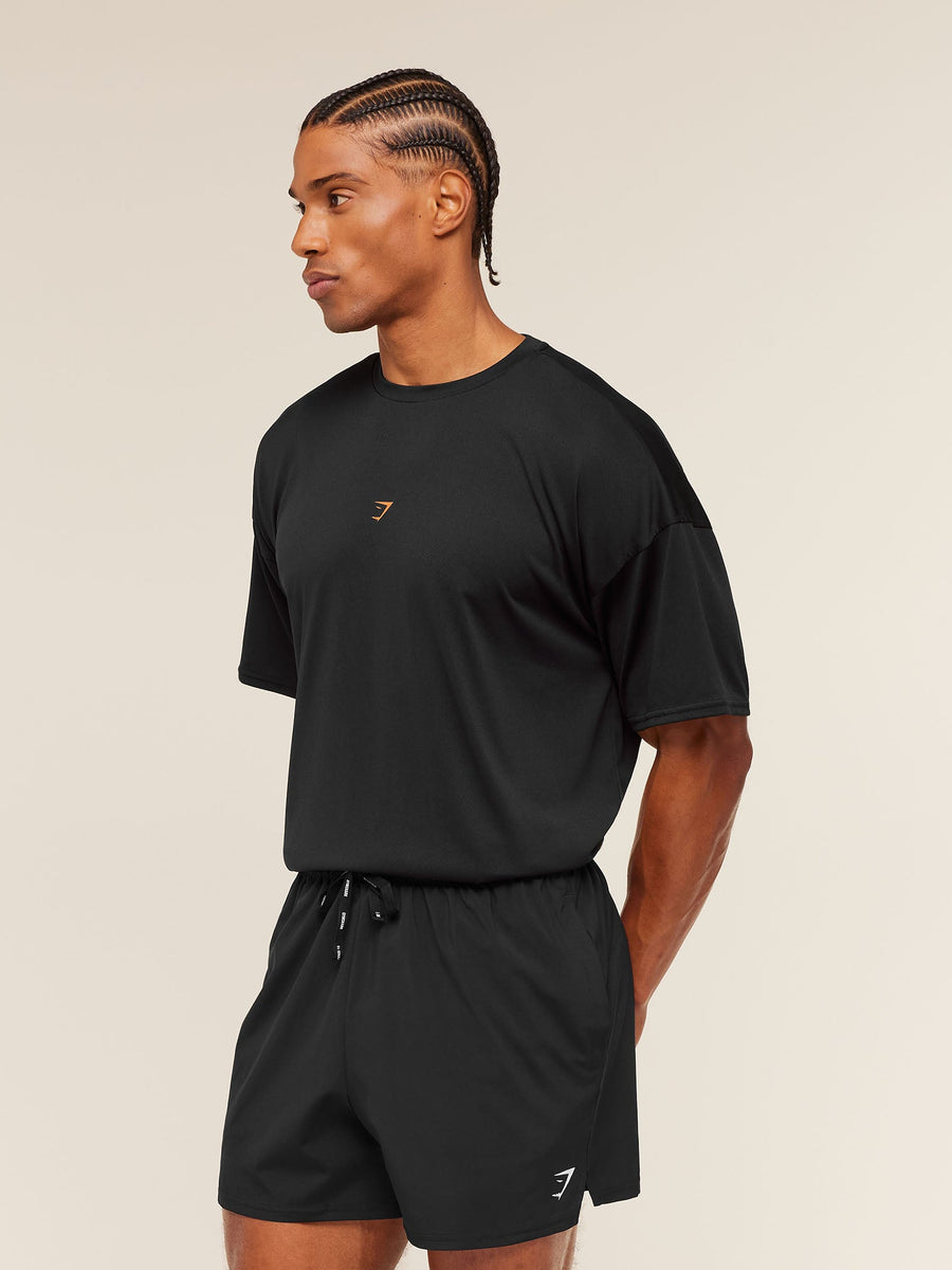 Gymshark GSCC Graphic T-Shirt — Black — 3