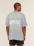 Gymshark GSCC Graphic T-Shirt — Denim Grey — 5