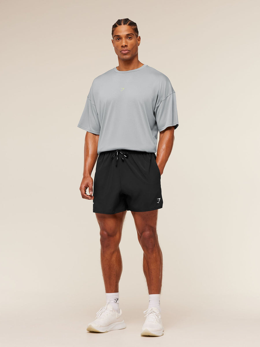 Gymshark GSCC Graphic T-Shirt — Denim Grey — 4