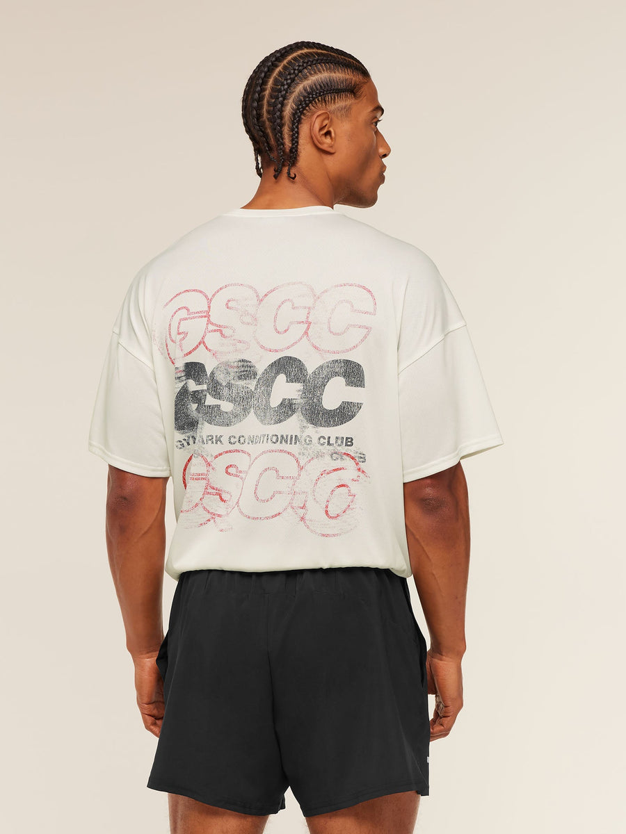 Gymshark GSCC Graphic T-Shirt — Soft White — 1