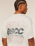Gymshark GSCC Graphic T-Shirt — Soft White — 6