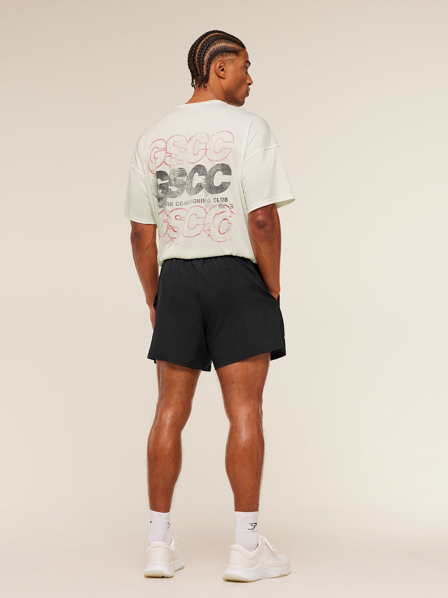 Gymshark GSCC Graphic T-Shirt — Soft White — 4