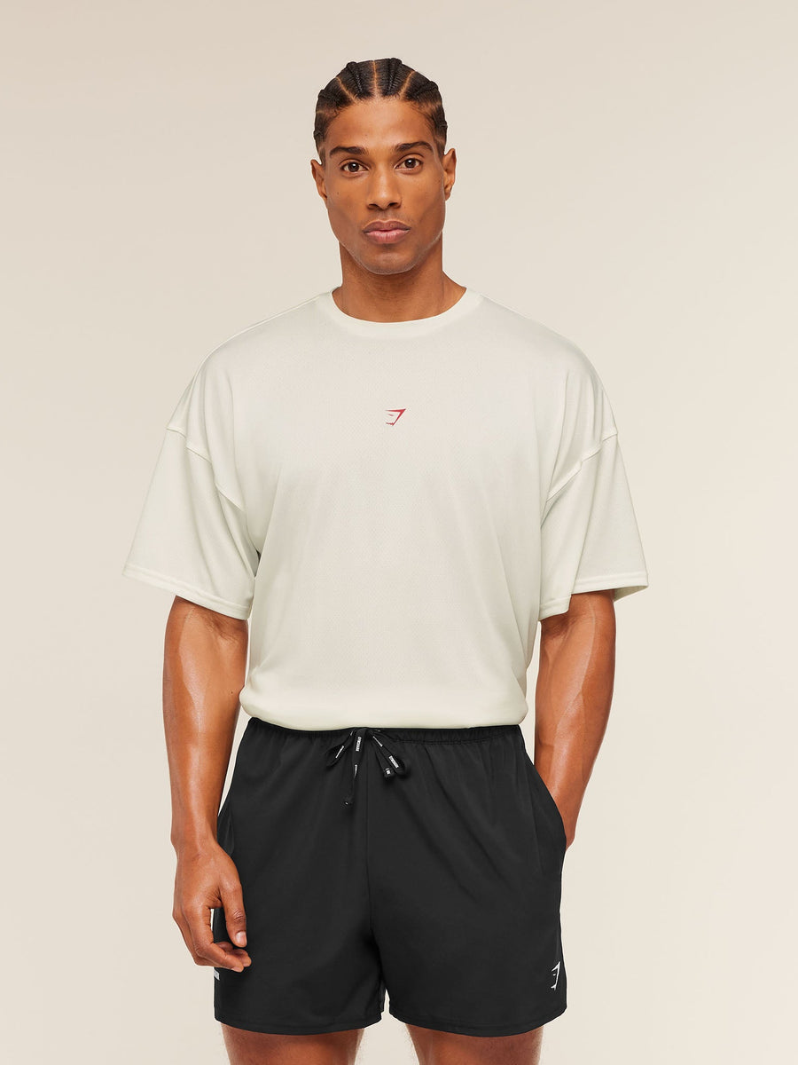 Gymshark GSCC Graphic T-Shirt — Soft White — 2