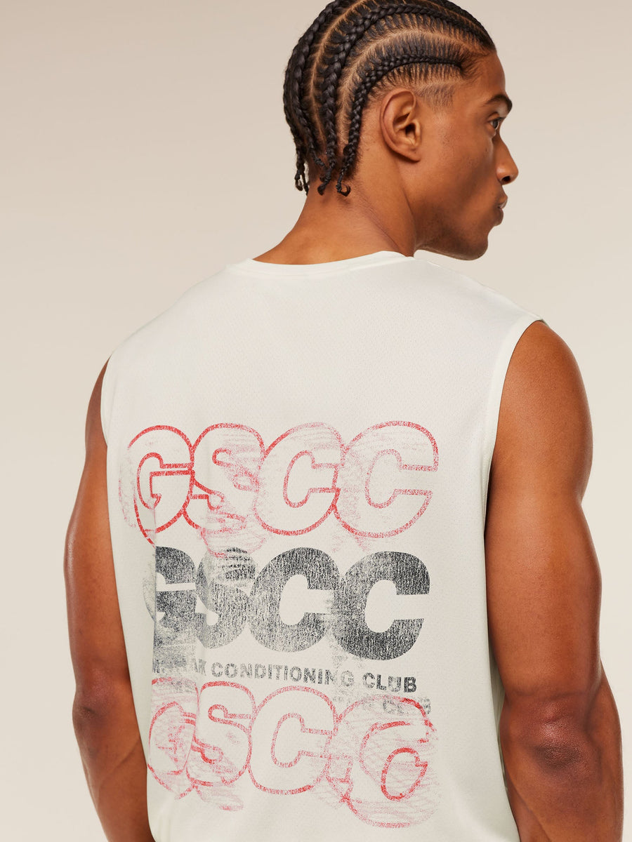 Gymshark GSCC Graphic Tank — Soft White — 5