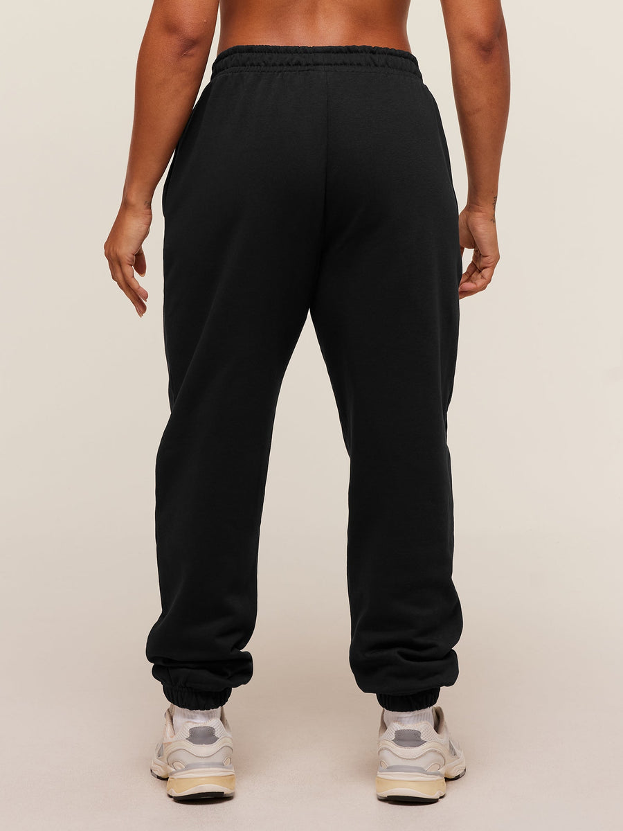 Gymshark GSLC Lifting Club Cuffed Joggers — Black — 2