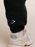 Gymshark GSLC Lifting Club Cuffed Joggers — Black — 4