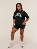 Gymshark GSLC Lifting Club Short Sleeve T-Shirt — Black — 6