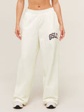 Gymshark GSLC Lifting Club Straight Leg Joggers — Soft White — 1