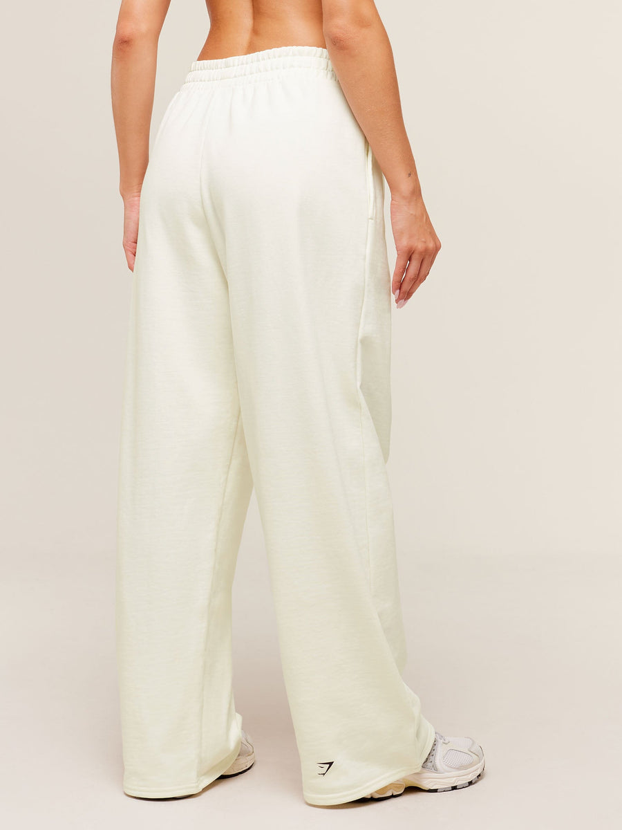 Gymshark GSLC Lifting Club Straight Leg Joggers — Soft White — 2