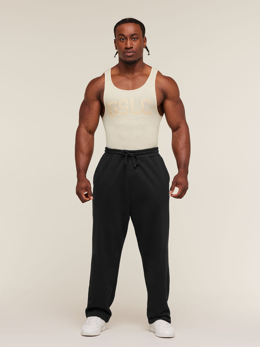 Gymshark GSLC Ribbed Tank — Oat White — 4