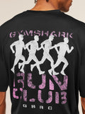 Gymshark GSRC Stencil Graphic T-Shirt — Black — 5