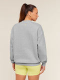 Gymshark Glutey Calls Graphic Sweatshirt — Light Grey Core Marl — 2