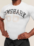 Gymshark Graphic Baselayer T-Shirt — White — 4
