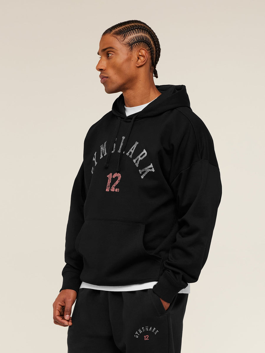 Gymshark 12 Graphic Hoodie — GS Black — 3
