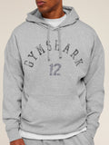 Gymshark 12 Graphic Hoodie - Light Grey Core Marl — 5