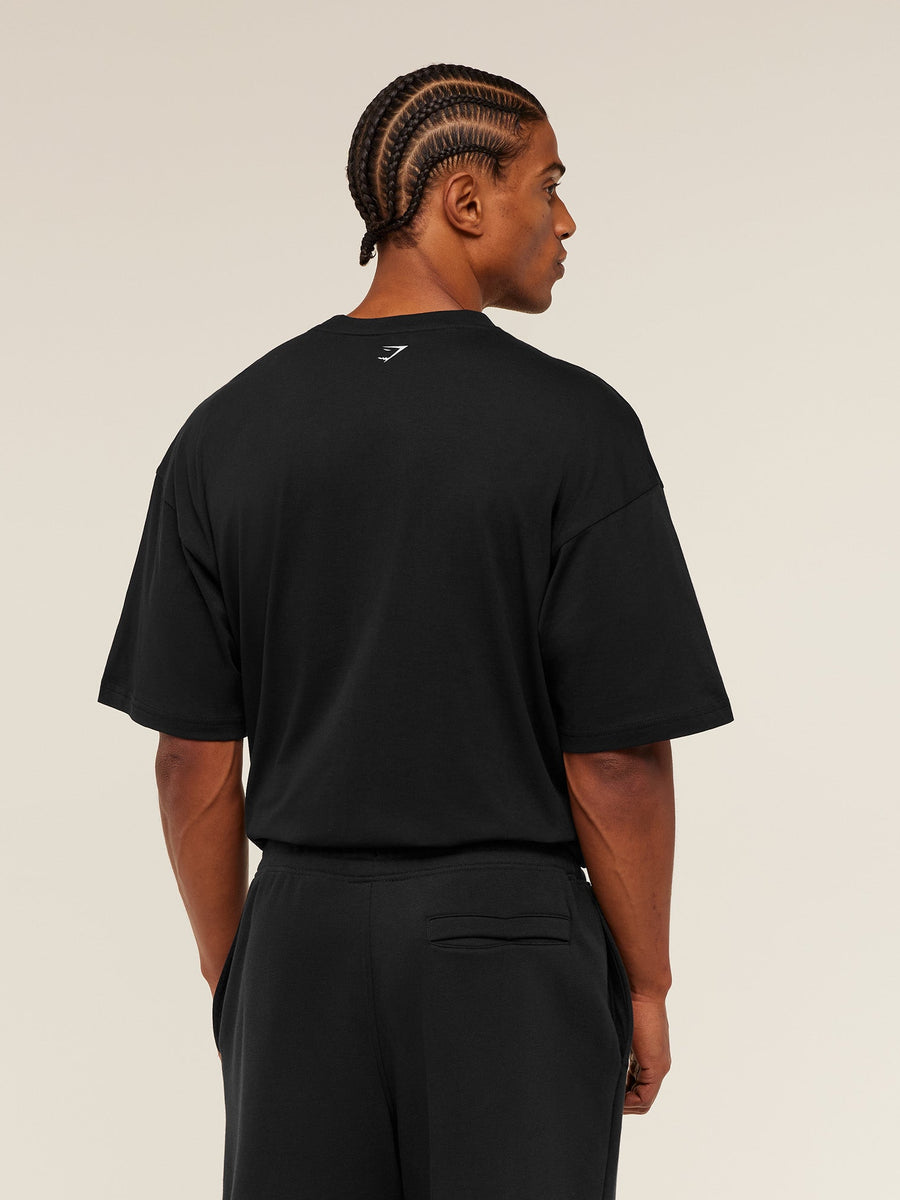 Gymshark 12 Graphic T-Shirt - GS Black — 2