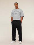 Gymshark 12 Graphic T-Shirt - Light Grey Core Marl — 4