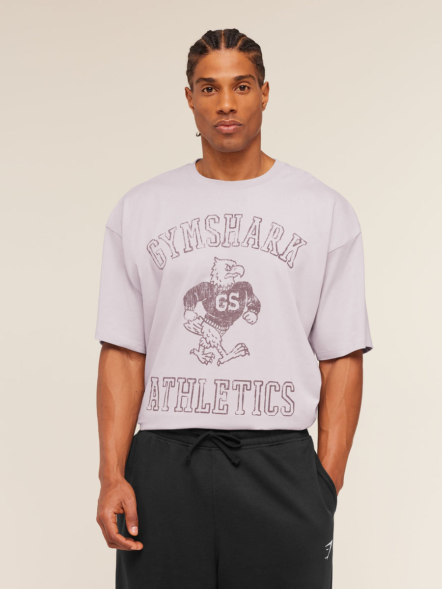 Gymshark Athletics T-Shirt — Dawn Purple — 1