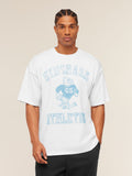 Gymshark Athletics T-Shirt — White — 1