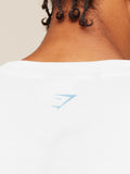 Gymshark Athletics T-Shirt — White — 6