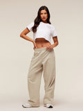 Gymshark Fitness Embroidered Graphic Oversized Crop Top — White — 4