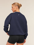 Gymshark Lifestyle Club Graphic Sweatshirt — Heavy Blue — 2