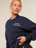 Gymshark Lifestyle Club Graphic Sweatshirt — Heavy Blue — 5