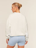 Gymshark Lifestyle Club Graphic Sweatshirt — Soft White — 2