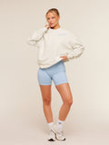 Gymshark Lifestyle Club Graphic Sweatshirt — Soft White — 4