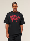 Gymshark Lifting Barbell T-Shirt — Black — 7