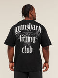 Gymshark Lifting Club T-Shirt — Black/Pebble Grey — 1