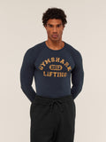 Gymshark Lifting Long Sleeve T-Shirt — Heavy Blue — 1