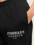Gymshark Strength Graphic Joggers — Black — 6
