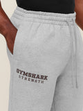 Gymshark Strength Joggers — Light Grey Core Marl — 5