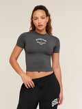 Gymshark Heavy Duty Seamless T-Shirt — Onyx Grey — 1