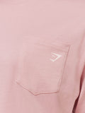 Gymshark Juicy Peach Long Sleeve T-Shirt — Cloud Pink — 6