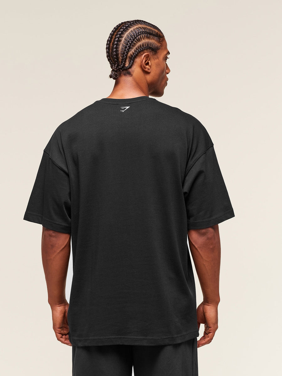 Gymshark Lion Graphic T-Shirt — Black — 2