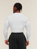 Gymshark Outline Graphic Long Sleeve Baselayer — White — 2