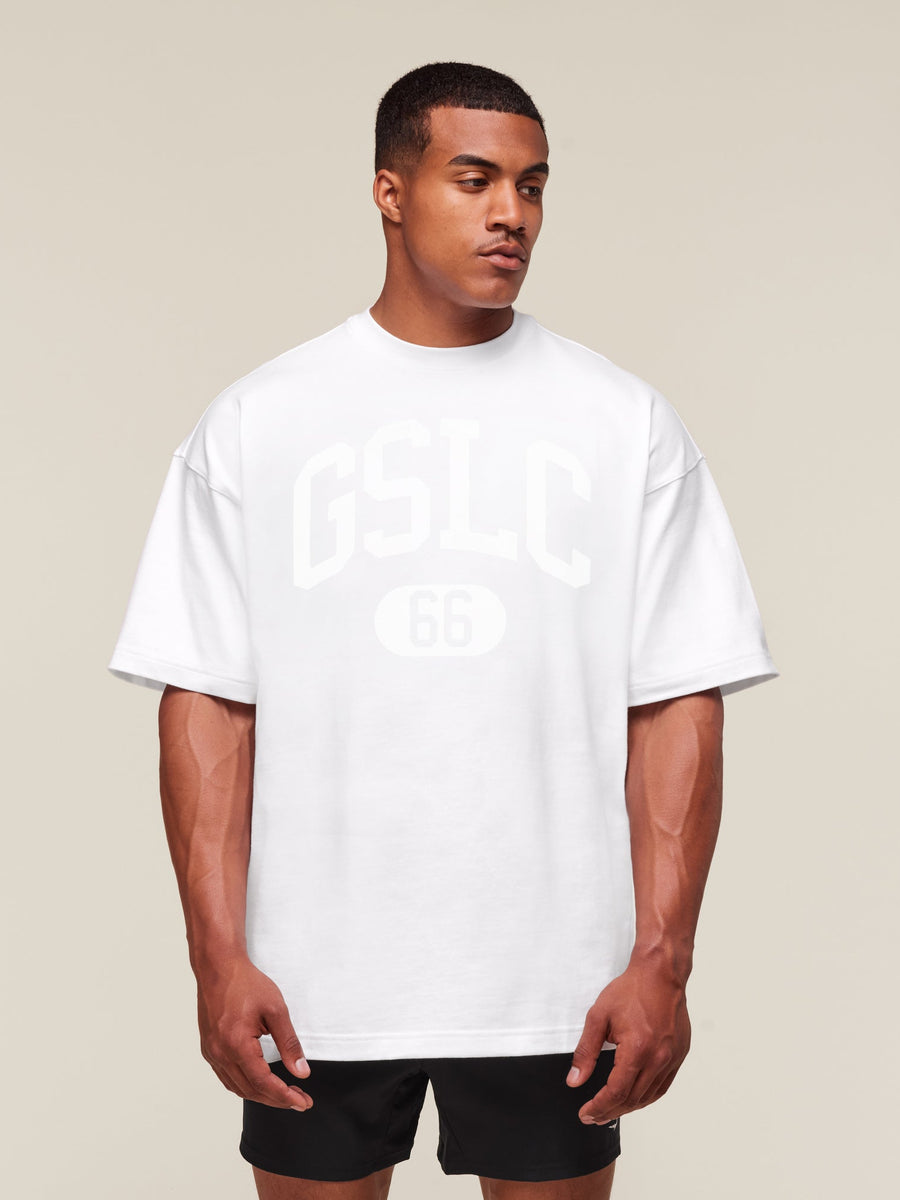 Gymshark GSLC T-Shirt — White — 2