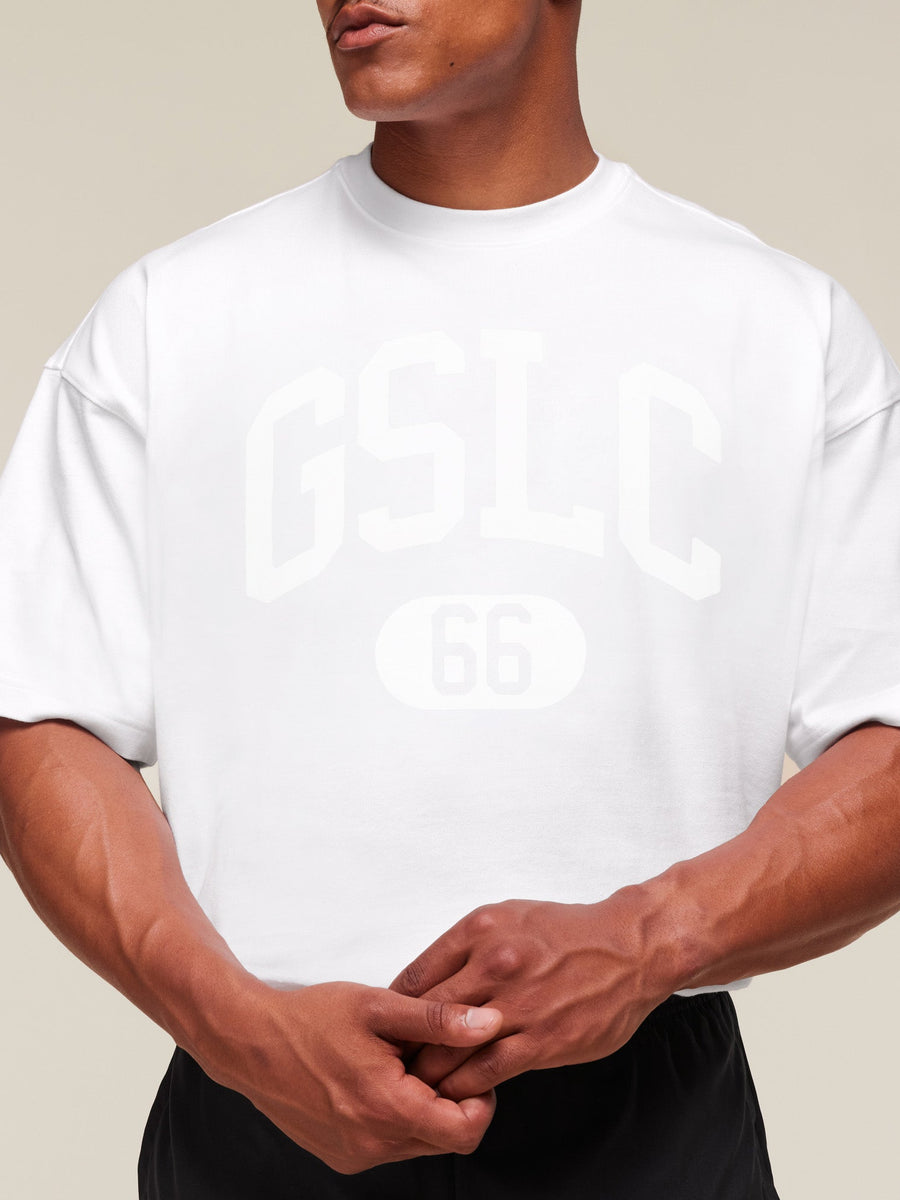 Gymshark GSLC T-Shirt — White — 7