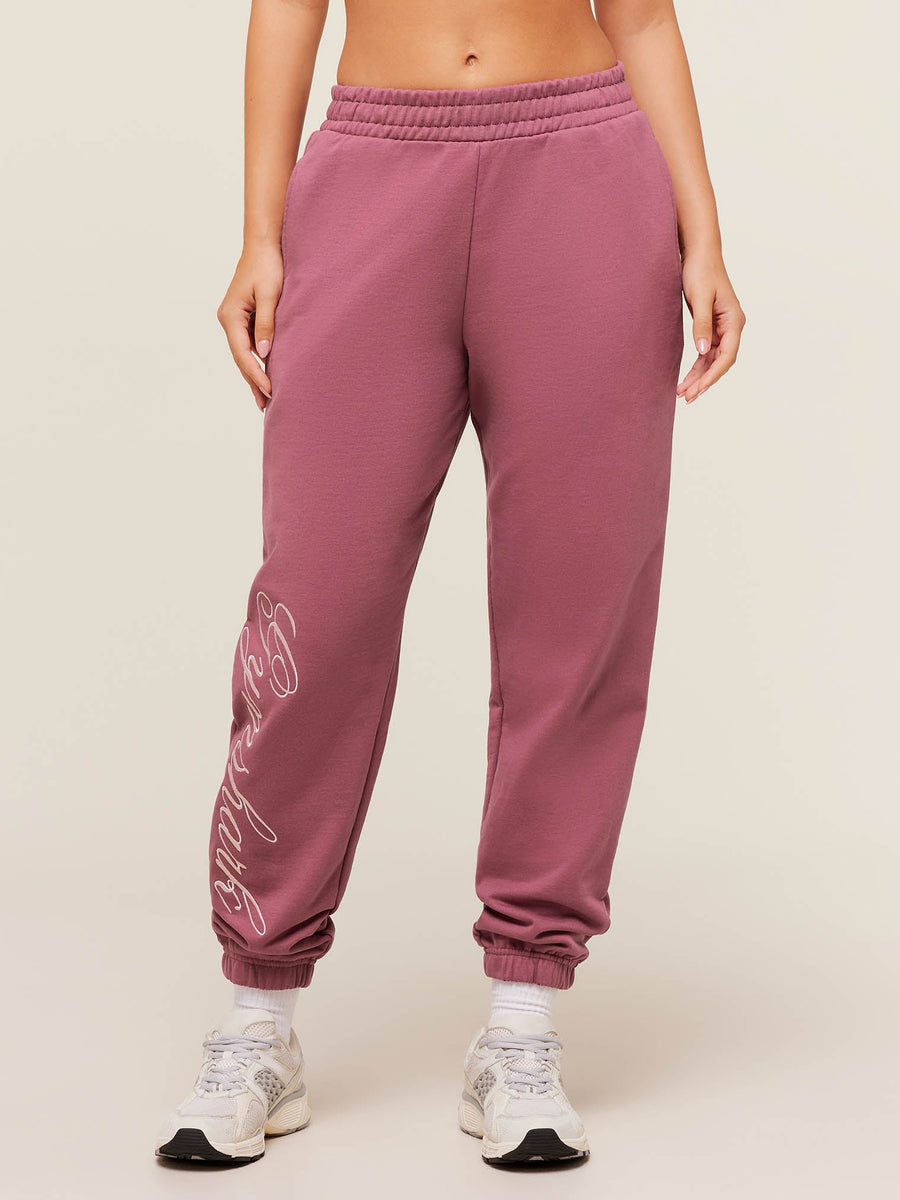 Gymshark All Seasons Graphic Joggers — Reset Pink — 1