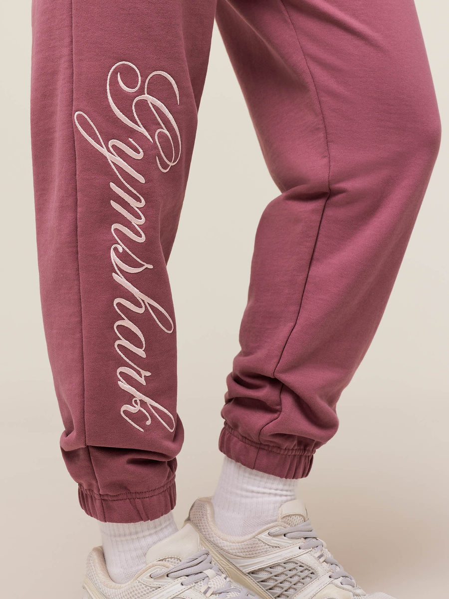 Gymshark All Seasons Graphic Joggers — Reset Pink — 6