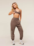 Gymshark All Seasons Graphic Joggers — Soft Brown — 4
