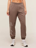 Gymshark All Seasons Graphic Joggers — Soft Brown — 1
