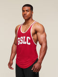 Gymshark Collegiate Ringer Stringer — Conditioning Red — 7