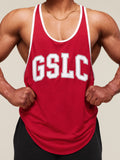 Gymshark Collegiate Ringer Stringer — Conditioning Red — 5