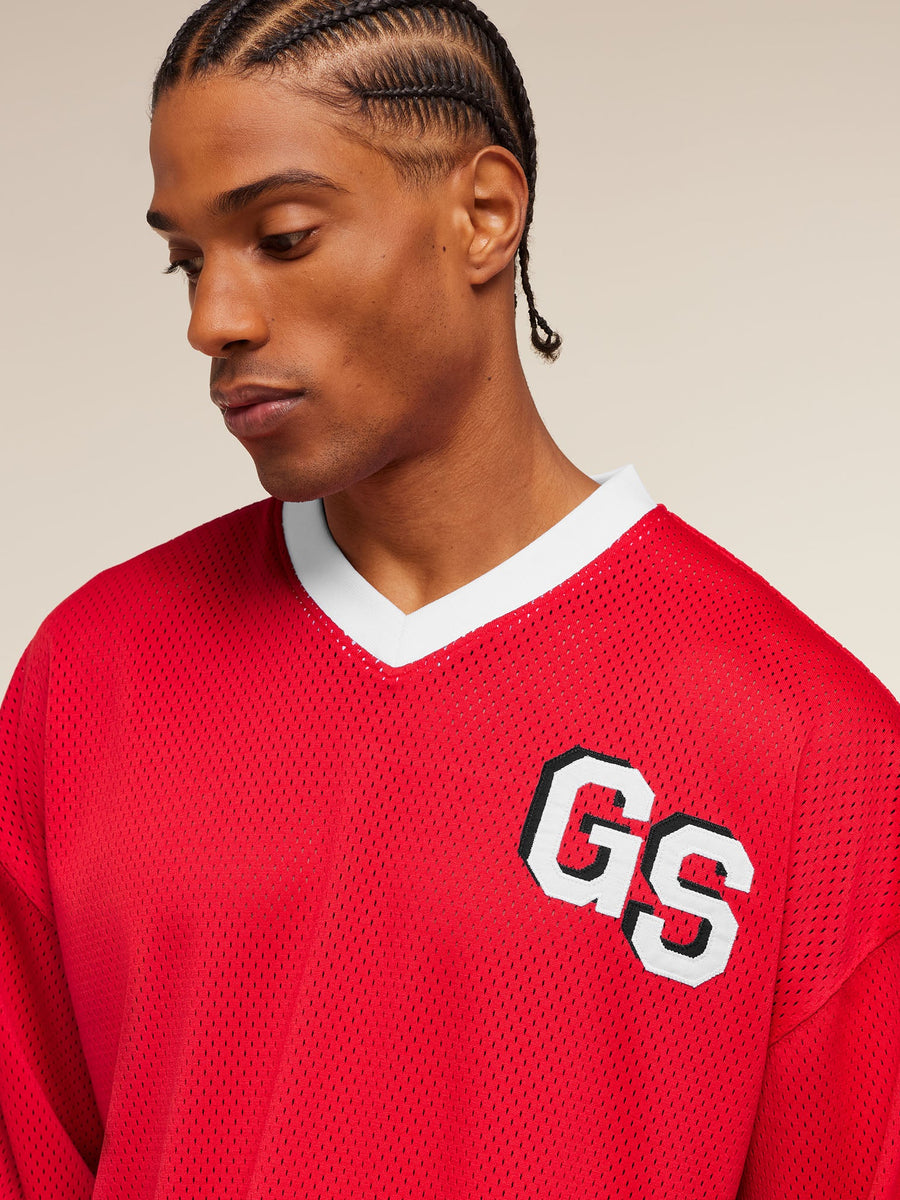 Gymshark x CBUM Hockey Jersey — Crimson Red — 8